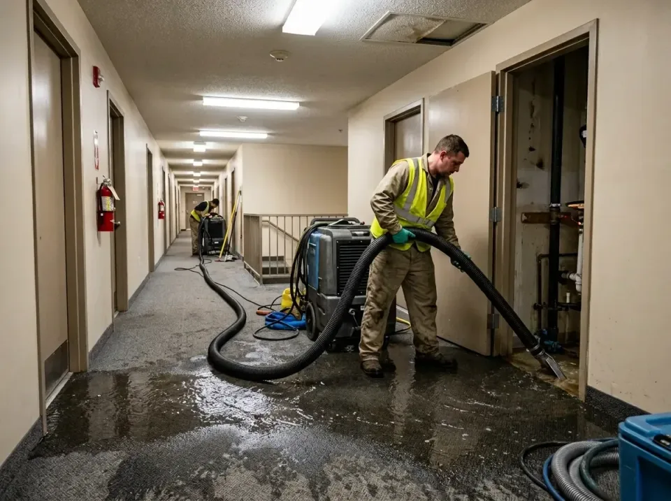 multi-unit-apartment-hallway-f-005 — frequently asked questions, Emergency Burst Pipe Water Extraction & Removal in Lido Bea…